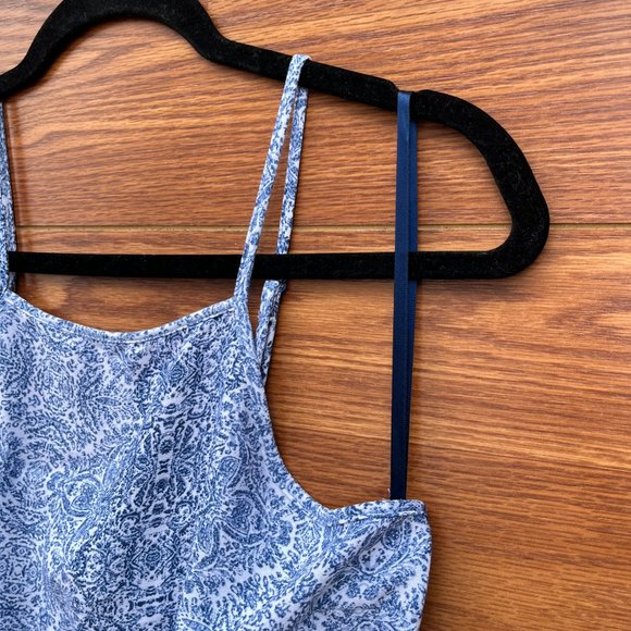 KNOX ROSE MAXI dress floral blue asymetric strappy small S. - Picture 5 of 9